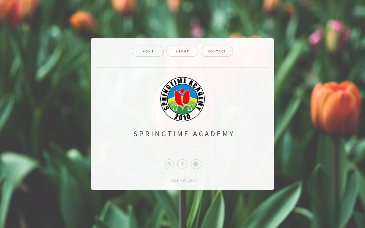 Carrd profile picture for @springtime